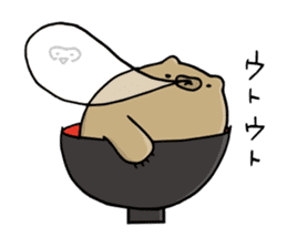 SHIRU KUMA-CAFE sticker #1085993