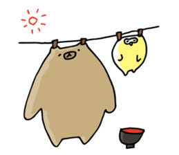 SHIRU KUMA-CAFE sticker #1085995