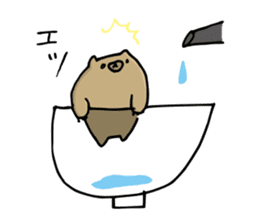 SHIRU KUMA-CAFE sticker #1086007