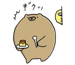 SHIRU KUMA-CAFE sticker #1086011