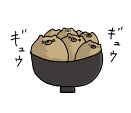 SHIRU KUMA-CAFE sticker #1086013