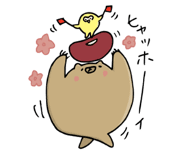 SHIRU KUMA-CAFE sticker #1086022