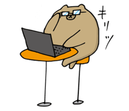 SHIRU KUMA-CAFE sticker #1086023