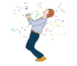 Happy couple 2 sticker #1086709