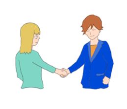 Happy couple 2 sticker #1086734