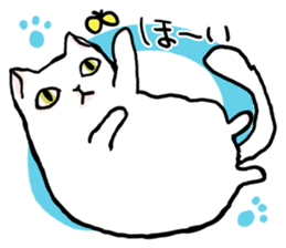 Fluffy cat Kabu sticker #1086786