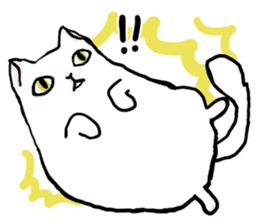 Fluffy cat Kabu sticker #1086794