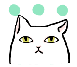 Fluffy cat Kabu sticker #1086808