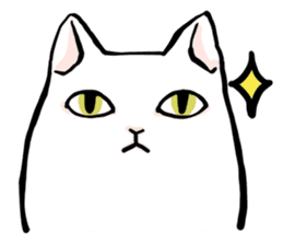 Fluffy cat Kabu sticker #1086809