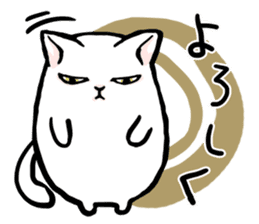 Fluffy cat Kabu sticker #1086817