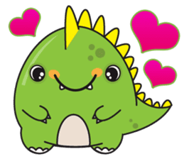 Cutest dinosaur pack sticker #1087186