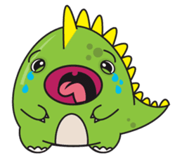 Cutest dinosaur pack sticker #1087188