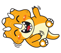 Cutest dinosaur pack sticker #1087190