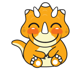 Cutest dinosaur pack sticker #1087193