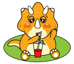 Cutest dinosaur pack sticker #1087196