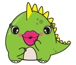 Cutest dinosaur pack sticker #1087197