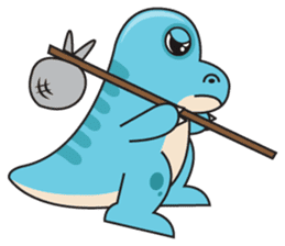 Cutest dinosaur pack sticker #1087198