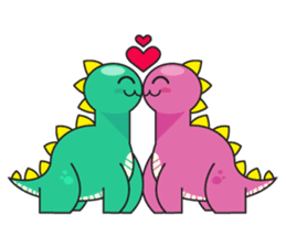 Cutest dinosaur pack sticker #1087201