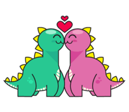 Cutest dinosaur pack sticker #1087201