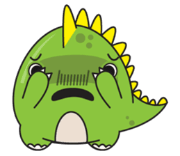 Cutest dinosaur pack sticker #1087204