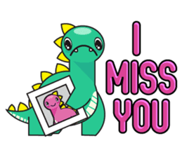 Cutest dinosaur pack sticker #1087213