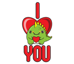 Cutest dinosaur pack sticker #1087214