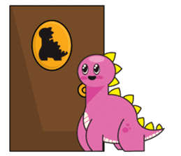 Cutest dinosaur pack sticker #1087220