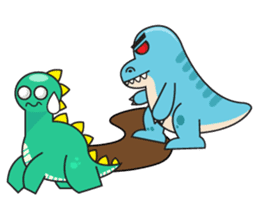 Cutest dinosaur pack sticker #1087224