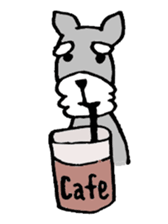 Miniature schnauzer Arao vol.2 sticker #1087633