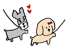 Miniature schnauzer Arao vol.2 sticker #1087634