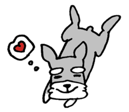 Miniature schnauzer Arao vol.2 sticker #1087636