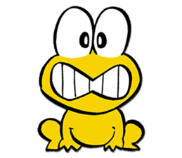 The Gutsy Frog Pyonkichi sticker #1087680
