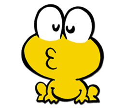 The Gutsy Frog Pyonkichi sticker #1087681