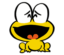 The Gutsy Frog Pyonkichi sticker #1087682