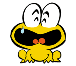 The Gutsy Frog Pyonkichi sticker #1087688