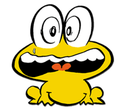 The Gutsy Frog Pyonkichi sticker #1087692