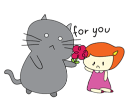 Cat Berm & Tidkib sticker #1087746