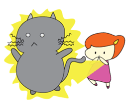 Cat Berm & Tidkib sticker #1087750