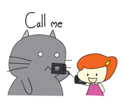 Cat Berm & Tidkib sticker #1087754