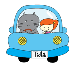 Cat Berm & Tidkib sticker #1087756