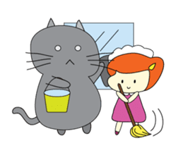 Cat Berm & Tidkib sticker #1087757