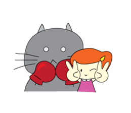 Cat Berm & Tidkib sticker #1087764