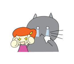 Cat Berm & Tidkib sticker #1087767