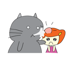 Cat Berm & Tidkib sticker #1087769