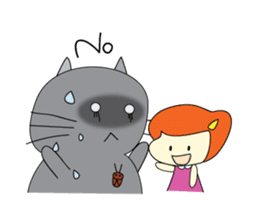 Cat Berm & Tidkib sticker #1087776