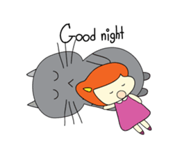 Cat Berm & Tidkib sticker #1087778