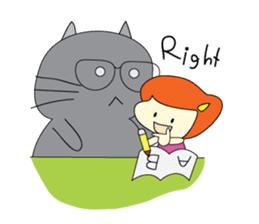 Cat Berm & Tidkib sticker #1087780