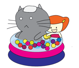 Cat Berm & Tidkib sticker #1087783