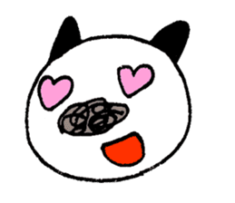 mokumoku cat sticker #1088152