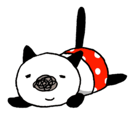 mokumoku cat sticker #1088160